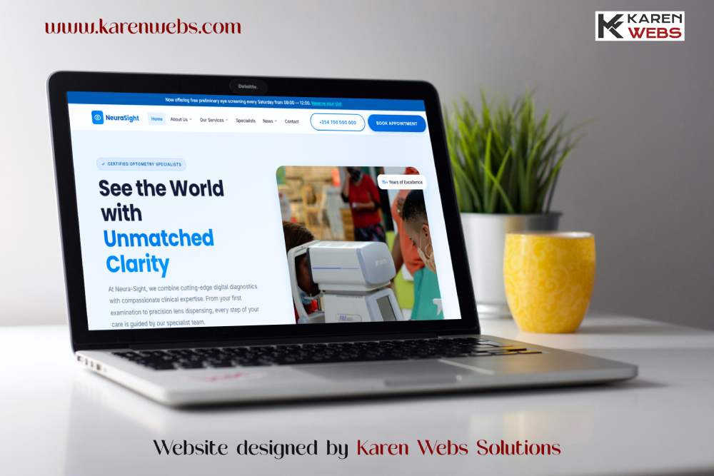 optician-clinic-website